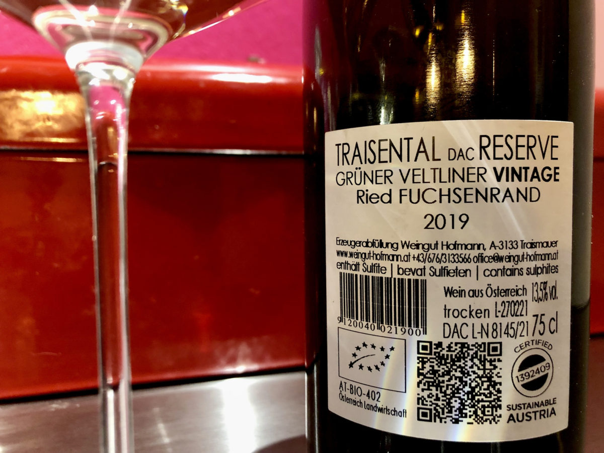 Weinbaugebiet, Traisental, Rudolf Hofmann, Klaus Egle, Grüner Veltliner, Fuchsenrand