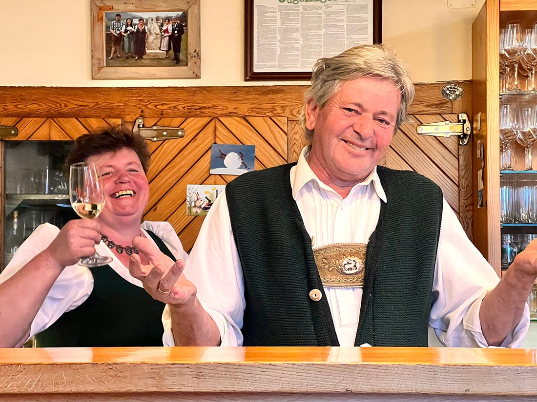 Buschenschank Breitenberger &ndash;&nbsp;traumhafte Laube, feine Schmankerln und beste Weine